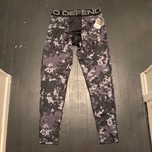 Black Camo cold gear tight